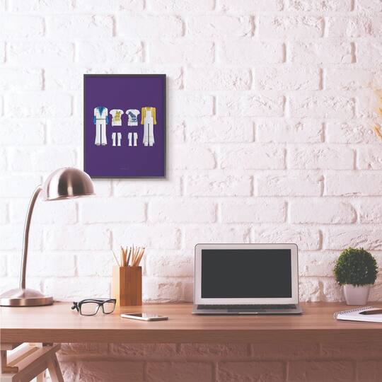 Stupell Industries Abba Modern Fashion Design in Black Frame Wall Art